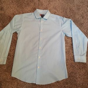 Chaps Boy’s Large light blue dress shirt